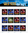 California Wild Ales Label Designs