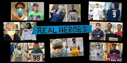 athletes honoring healthcare workers