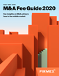 Firmex M&A Fee Guide 2020