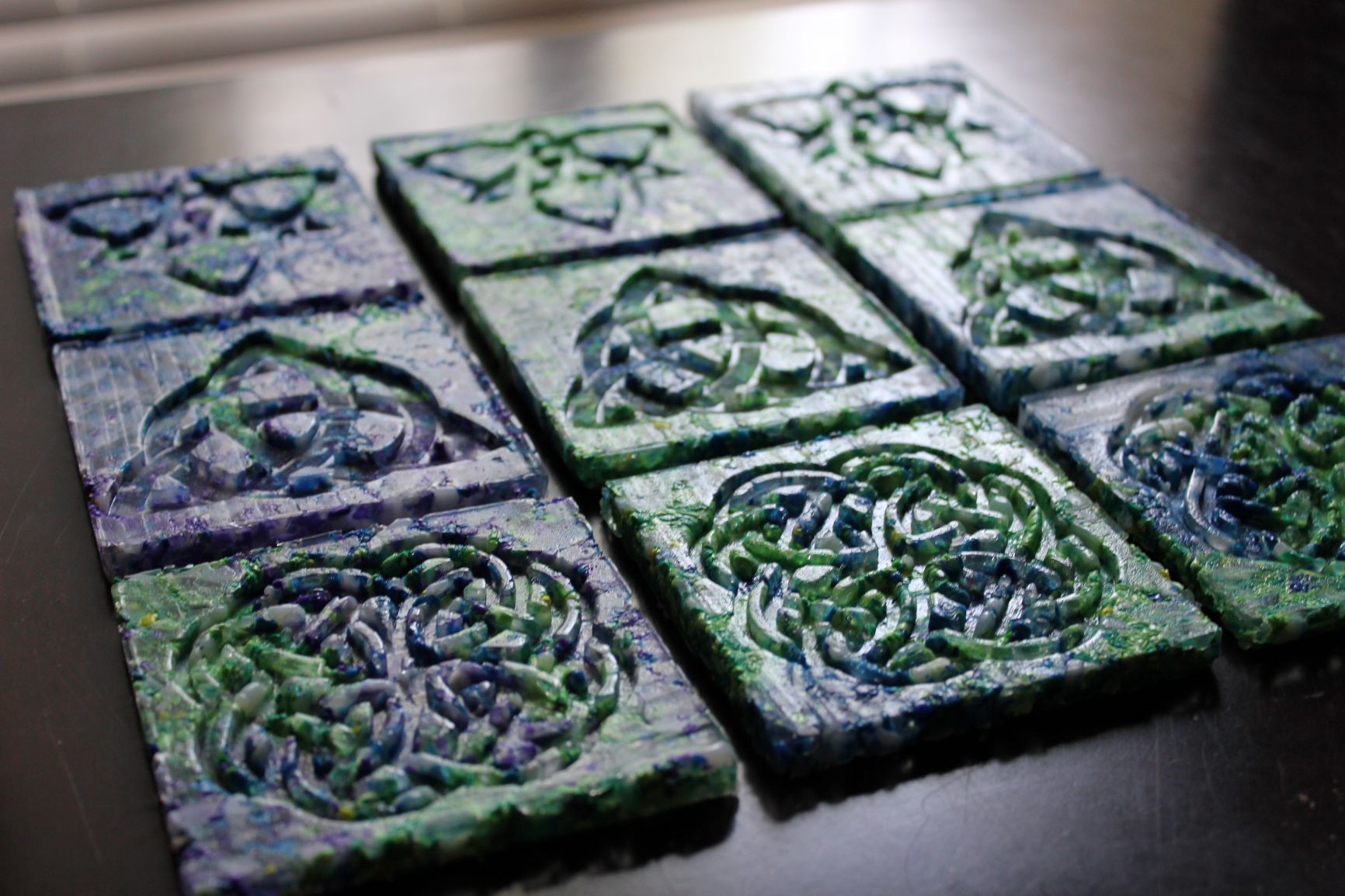 Hellian tiles in Celtic series