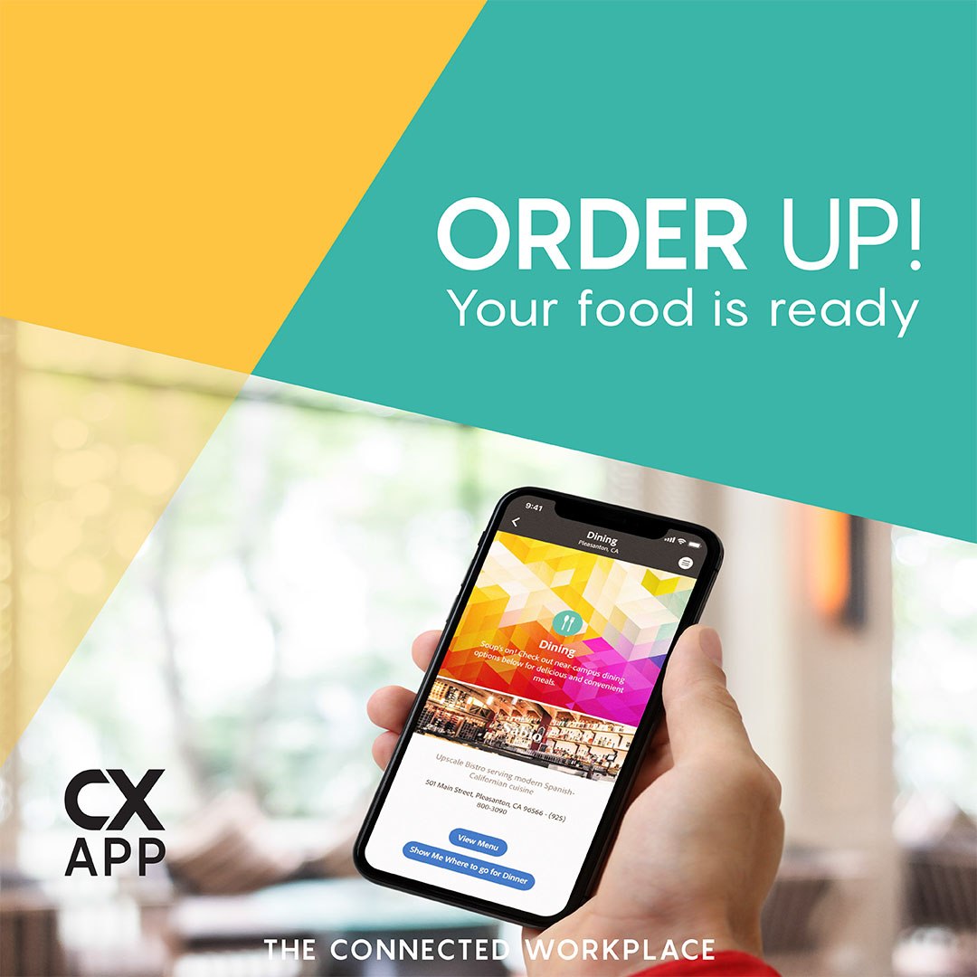 The CXApp Mobile Food Ordering