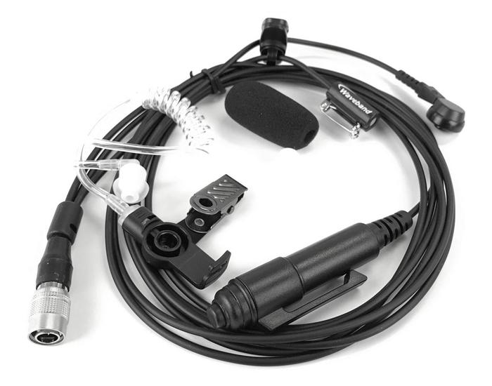 3 Wire Surveillance Kit for Kenwood 2-way radio
