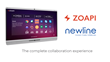 Zoapi Hub solution on Newline interactive panels