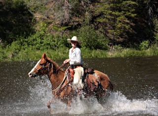 Horseback riding in Grand County, CO.