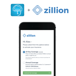 BusinessMind selects Zillion's 1-Click Jewelry Insurance