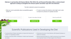 The company partnered with leading nutritionist, Deanna Minich, PhD, and existing partner Personal Remedies to create a science-based approach to eating to strengthen the immune system and coping with viral infections.