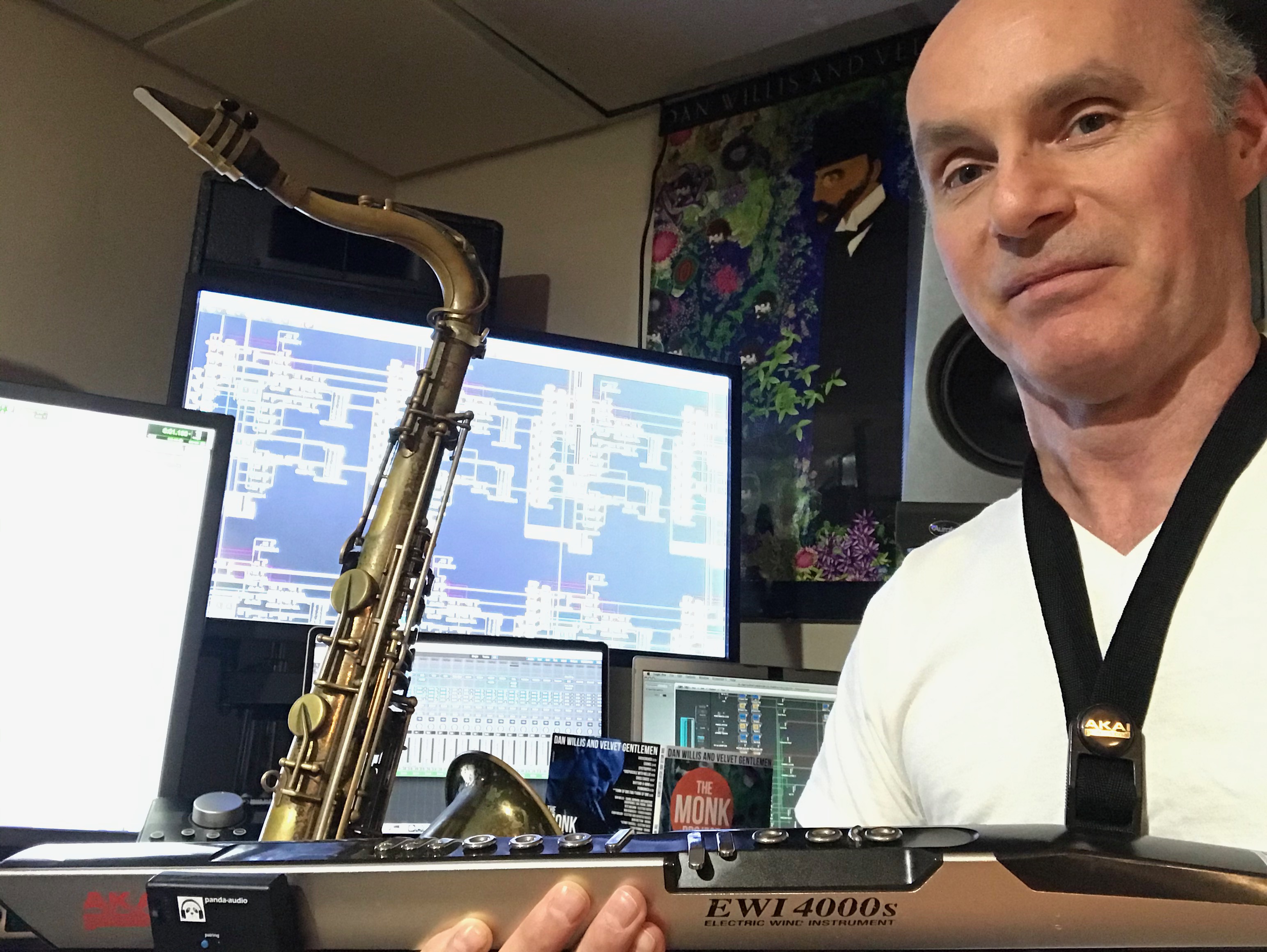Saxophonist and multi-reed player Dan Willis.
