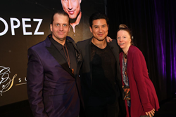 Thane and Cynthia Murphy Assuaged Founders at City Summit City Gala by Global Unity Foundation with american actor and entertainment journalist Mario Lopez