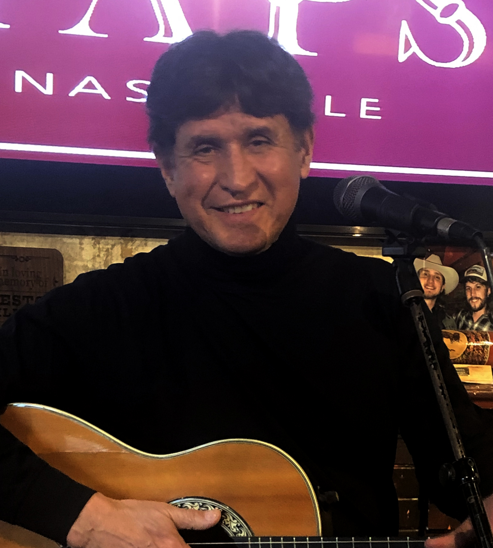 John Michael Ferrari performs at Belcourt Taps, Nashville.