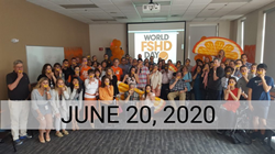 The FSHD Society's New England chapter celebrates World FSHD Day.