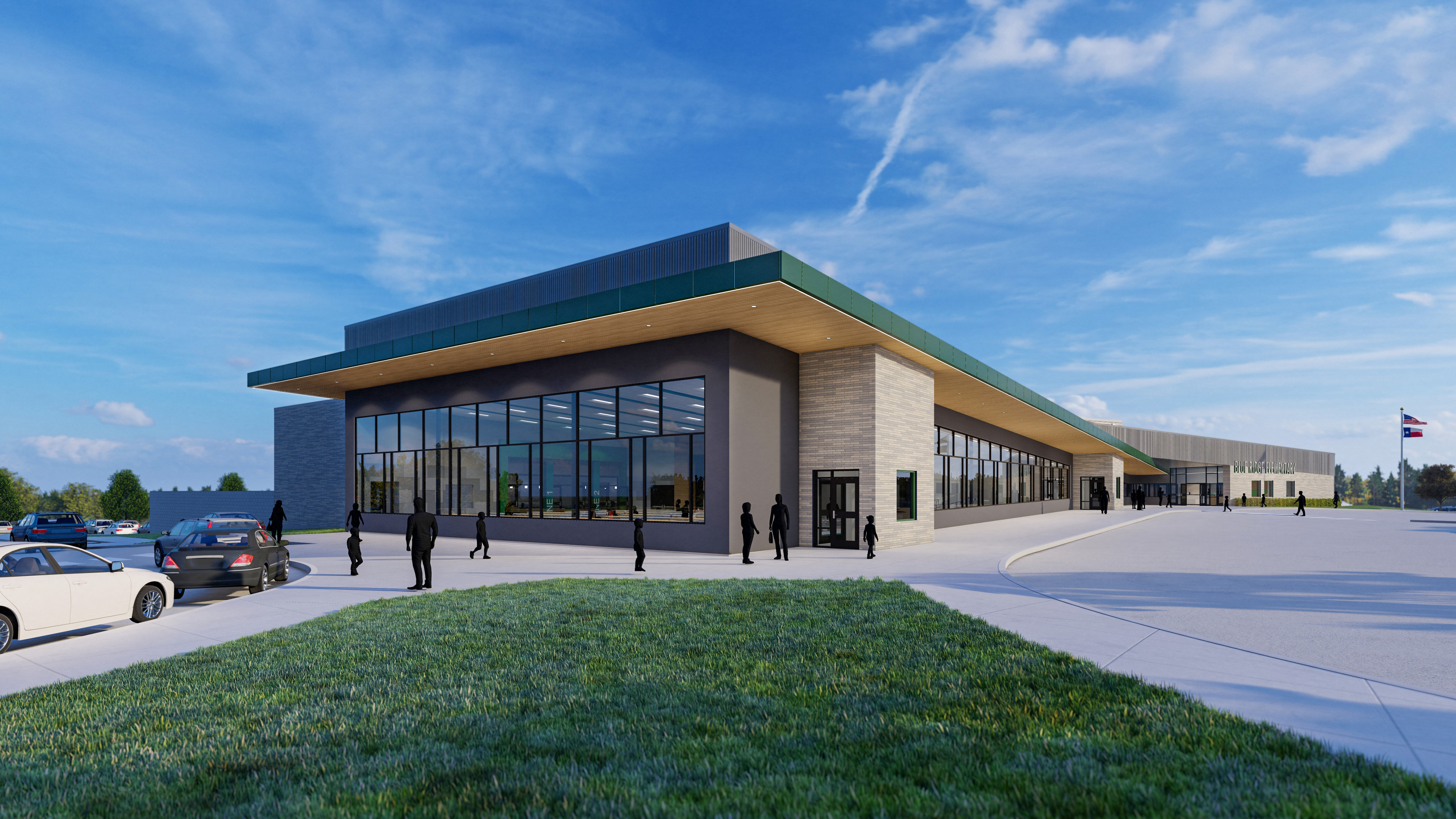 Blue Ridge Elementary School Design Rendering