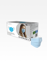 Buy ASTM Level 1, 3 Surgical Masks from Flora