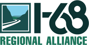 Logo for the I-68 Regional Alliance.