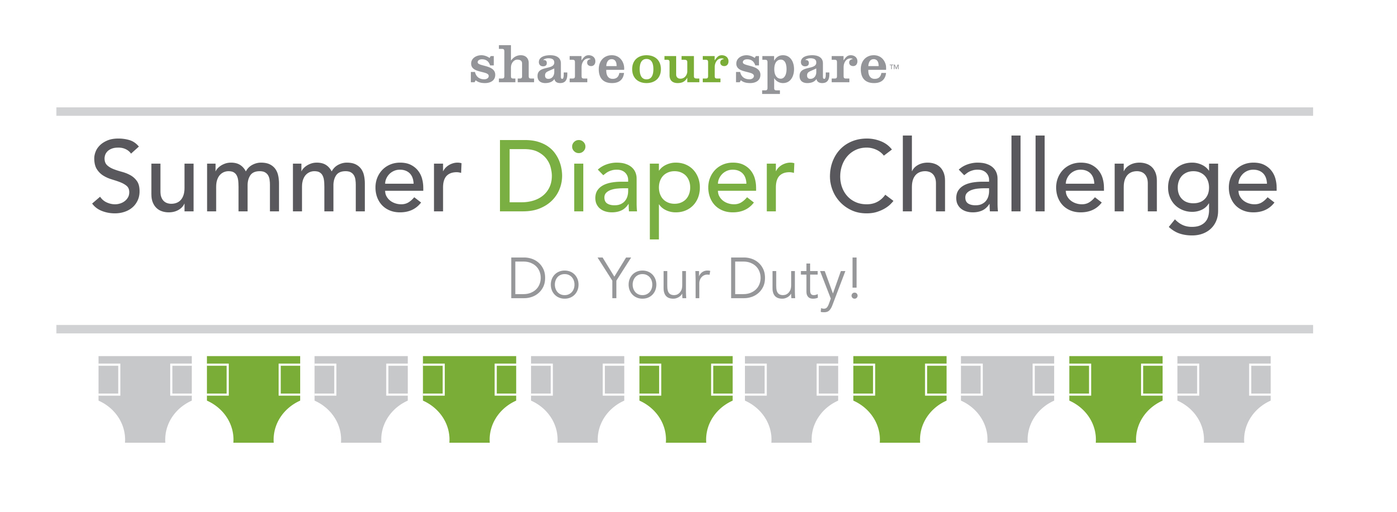Share Our Spare is launching the Summer Diaper Challenge with the goal of raising 100,000 diapers.