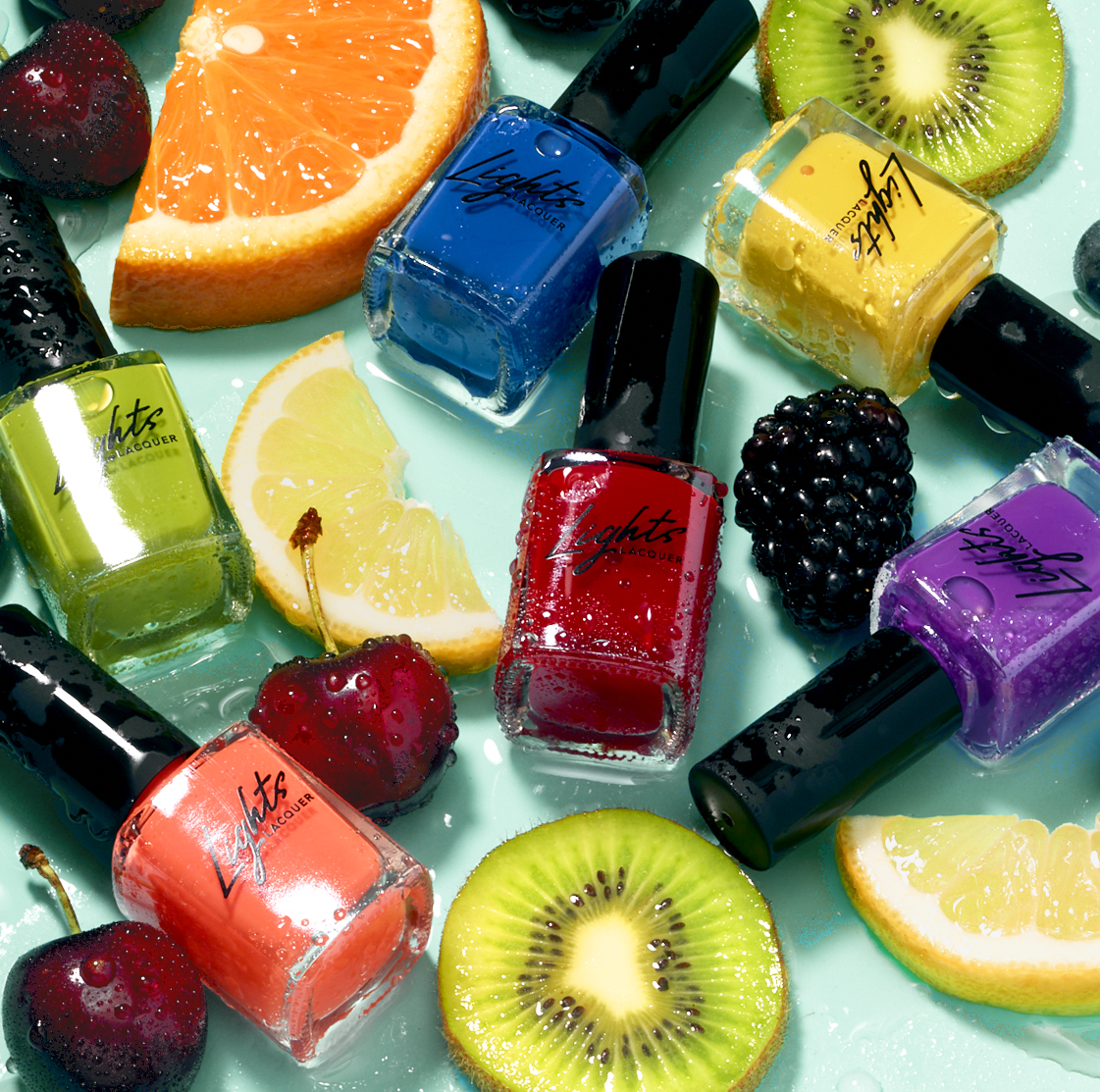 ” Sweet As Summer” a collection of bright & vibrant colors by Lights Lacquer.