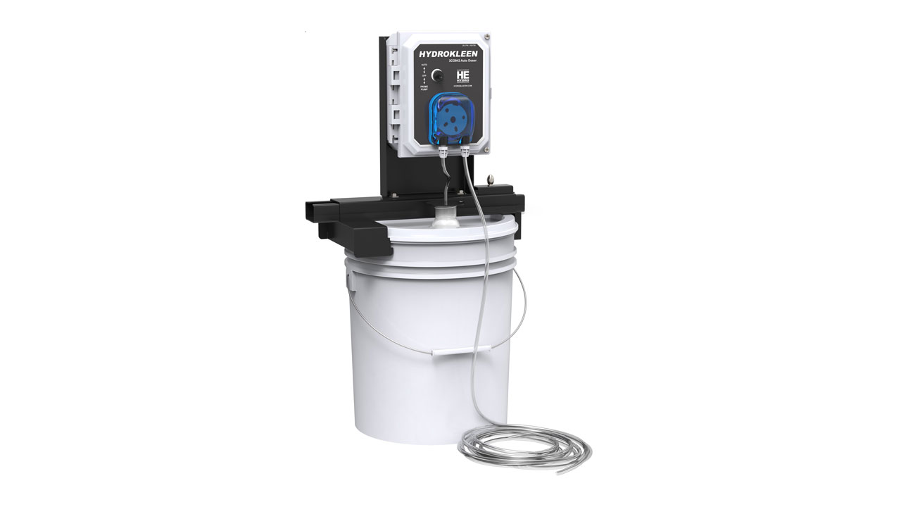 Automatic Liquid Dosing System, 5 gallon bucket mount