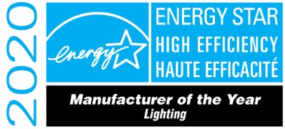 ENERGY STAR® Canada 2020 Lighting Manufacturer of the Year Award Logo