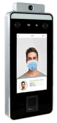 Body-Temperature and Mask Detection Reader