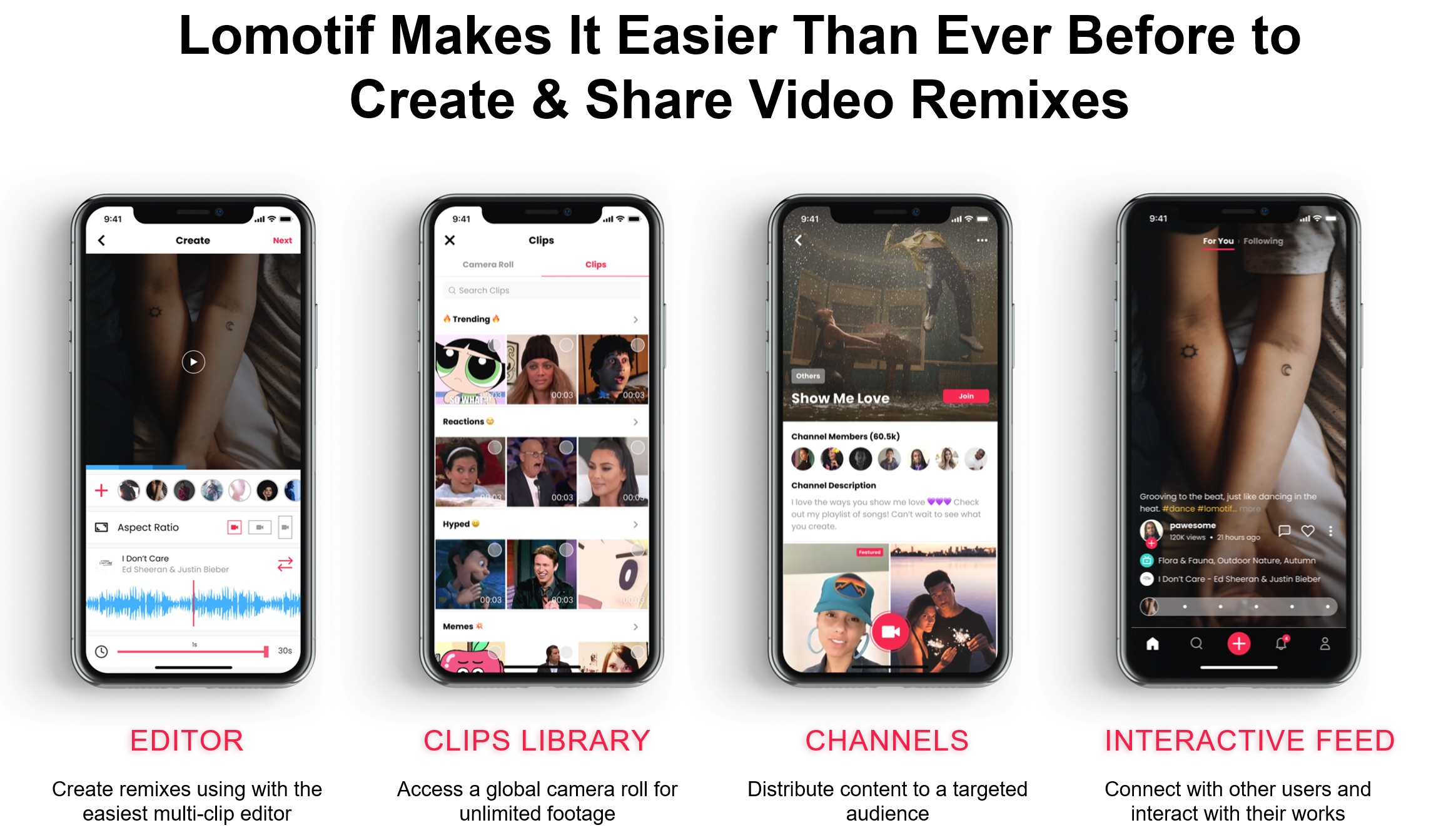 Lomotif makes it easier than ever to create & share video remixes