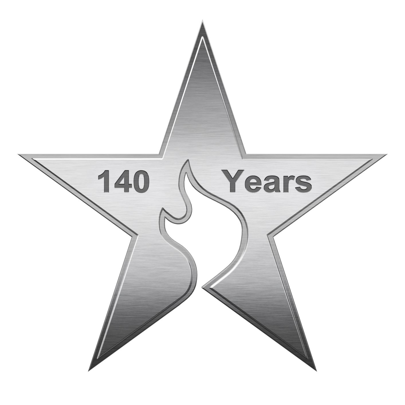 BlueStar 140th Anniversary Commemorative Logo