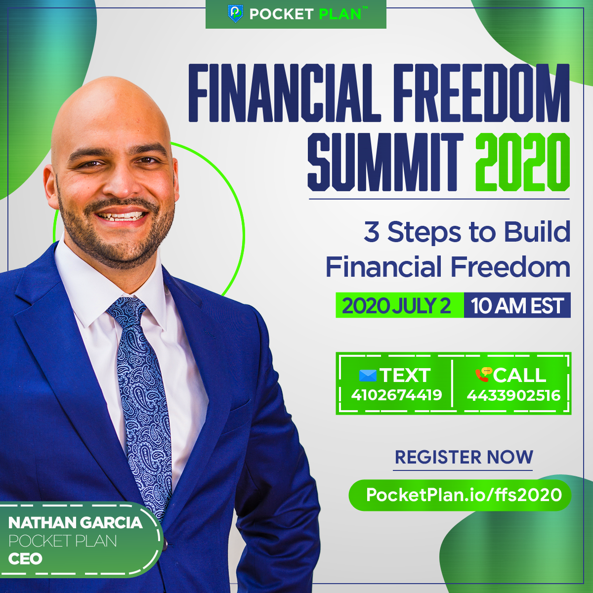 Pocket Plan Financial Freedom Summit
