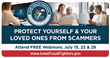 Iowa Fraud Fighters Webinar, Medicare Fraud, Report Scams, Investment Fraud, How to Report Phone Scam, Fraud Protection