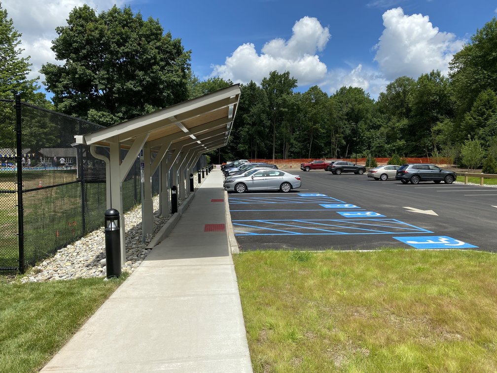 Dresdner Robin provided design and site work services at the complex, including new and expanded parking lots.