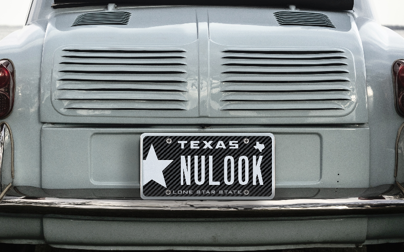 New look plate featured on car