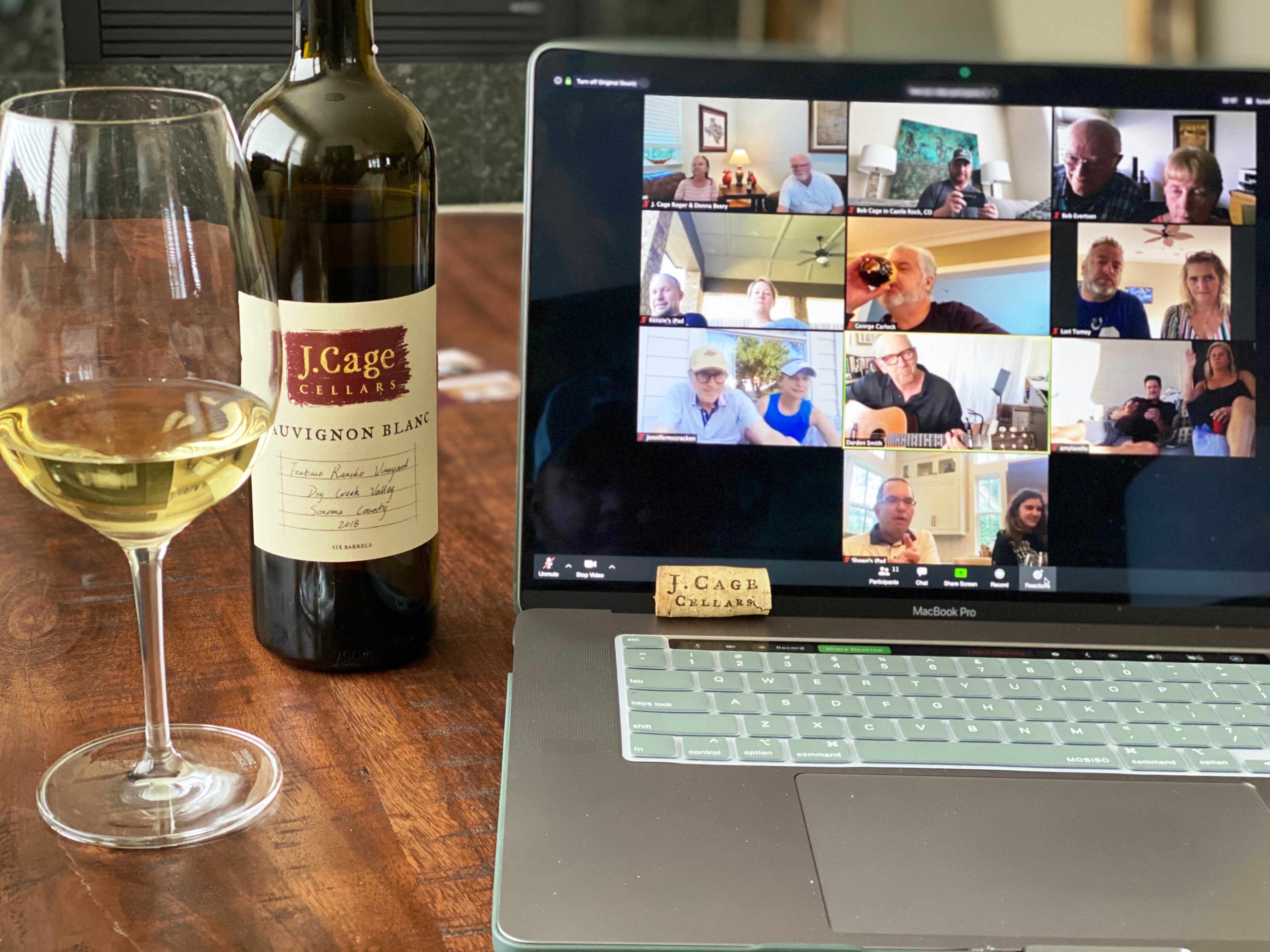 J. Cage Virtual Wine Tasting