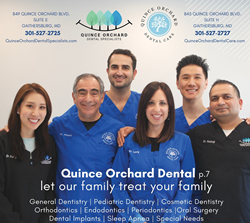 The proud team at Quince Orchard Dental Care!