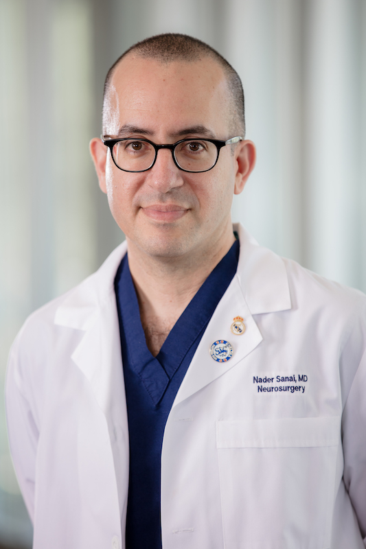 Nader Sanai, M.D., director of the Ivy Brain Tumor Center at Barrow Neurological Institute