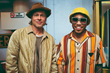 Anderson Paak pictured with Brad Pitt