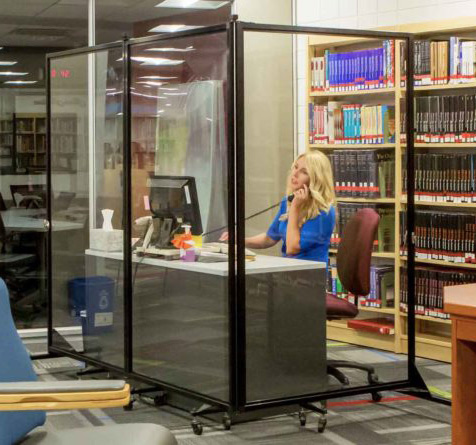 Librarian Desk Barriers