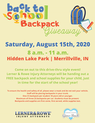 Lerner and Rowe Merrillville Backpack Giveaway