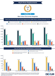 best value outcomes for Hip and Knee Replacement in Cadillac, MI