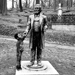 Frederick Douglass Statue in Maplewood Park, Rochester, New York