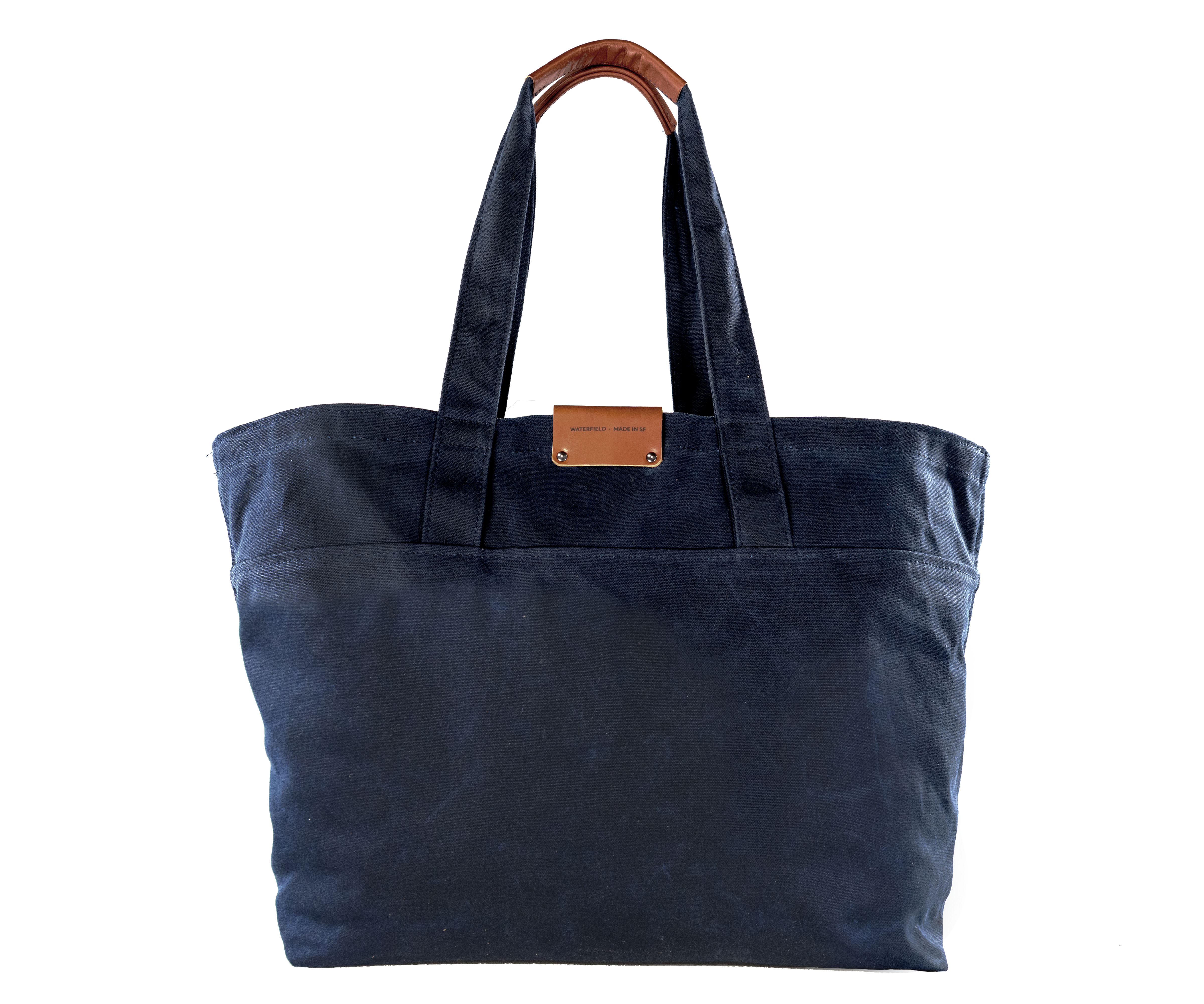 Outbound Canvas Tote — large, navy
