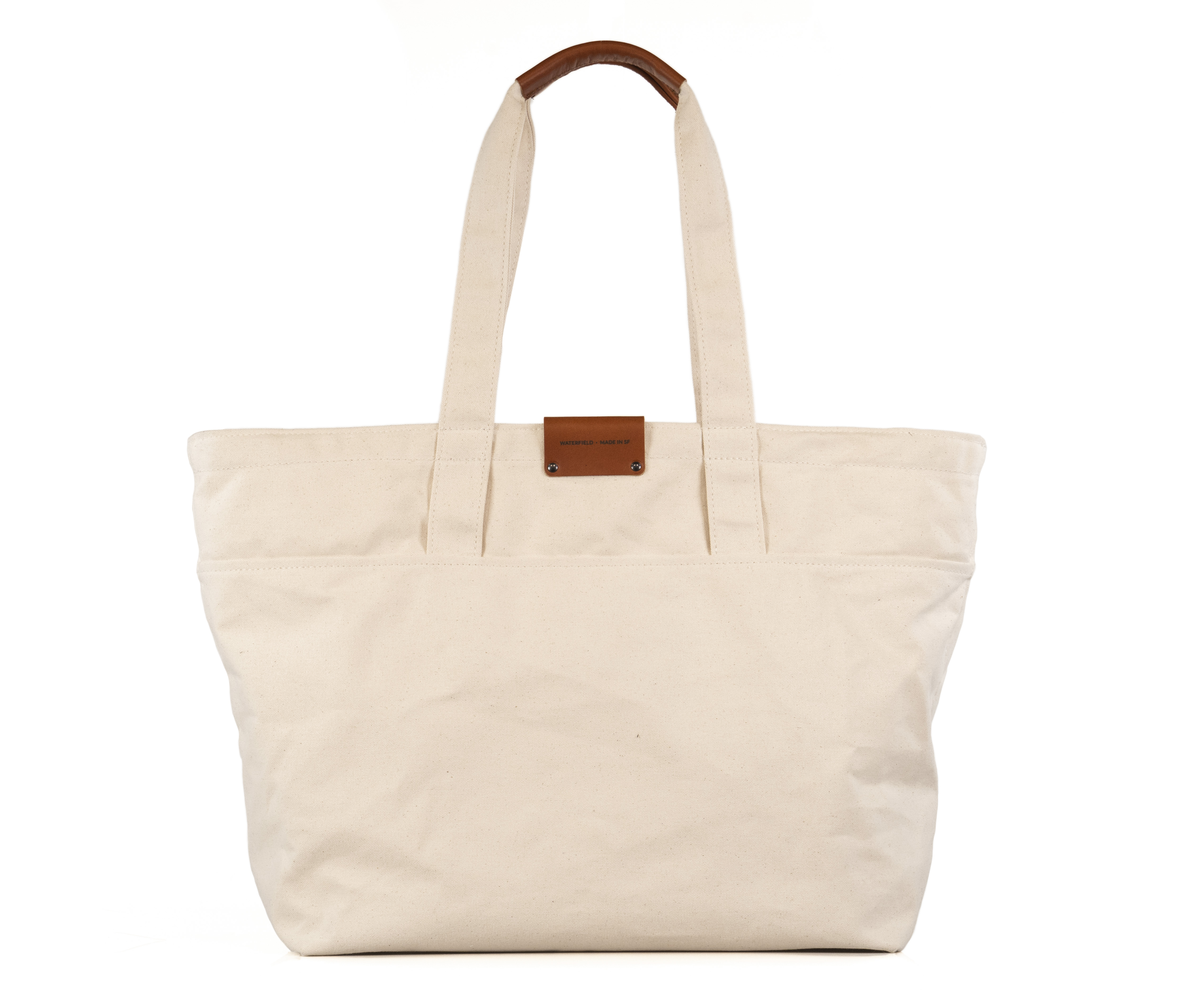 Outbound Canvas Tote — large, natural