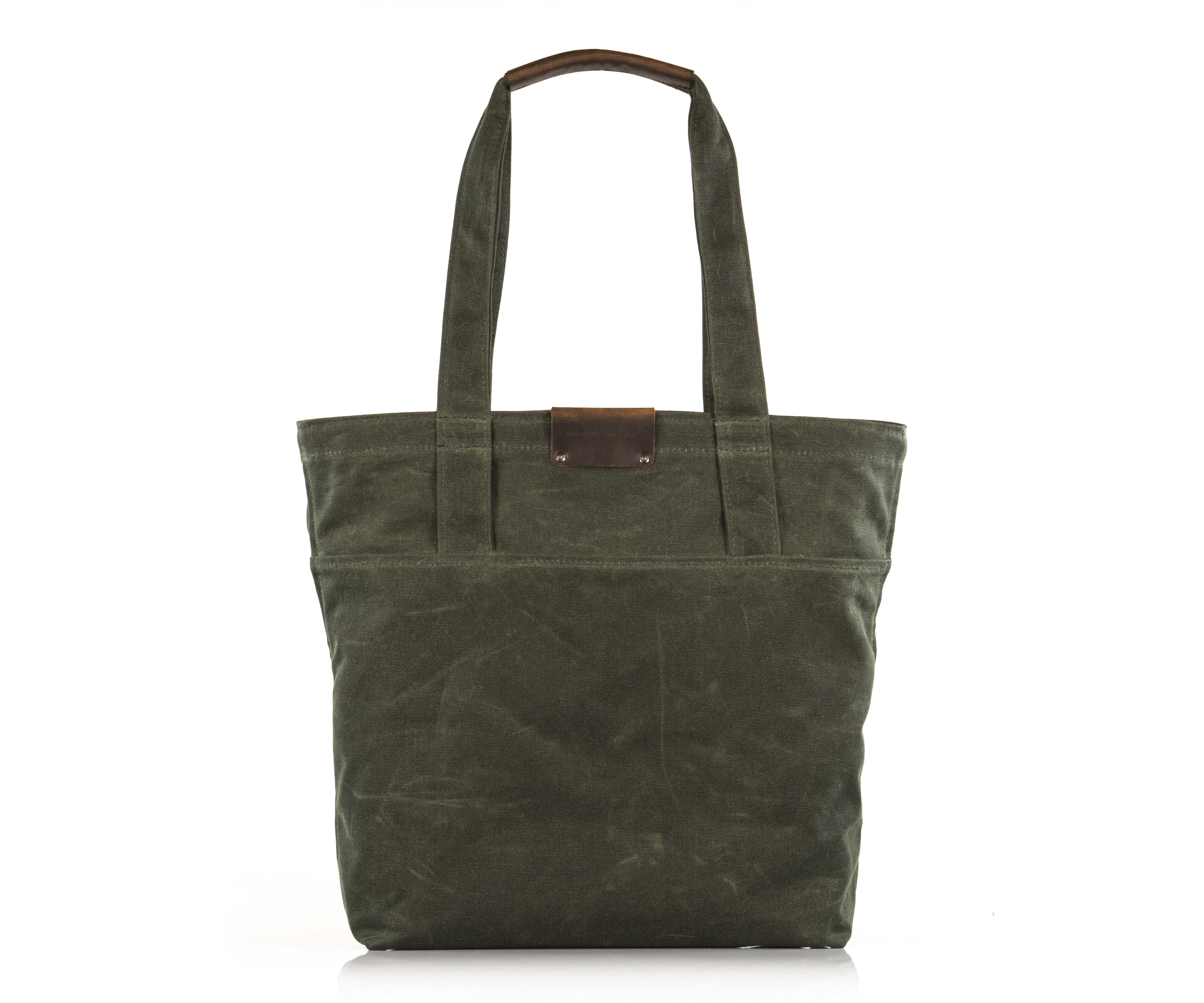 Outbound Canvas Tote - medium, forest green
