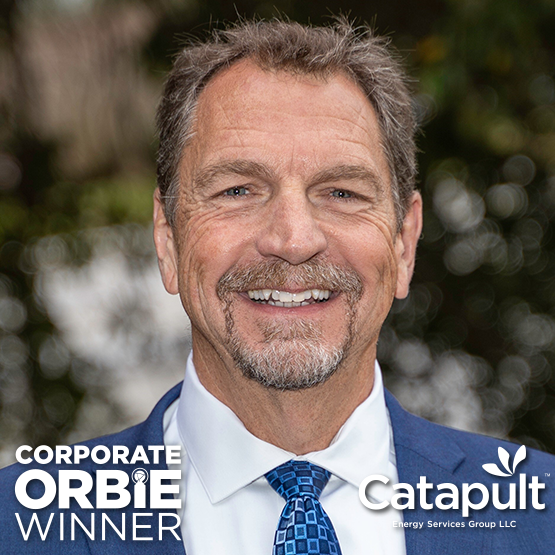 Corporate ORBIE Winner, George Crawford of Catapult Energy