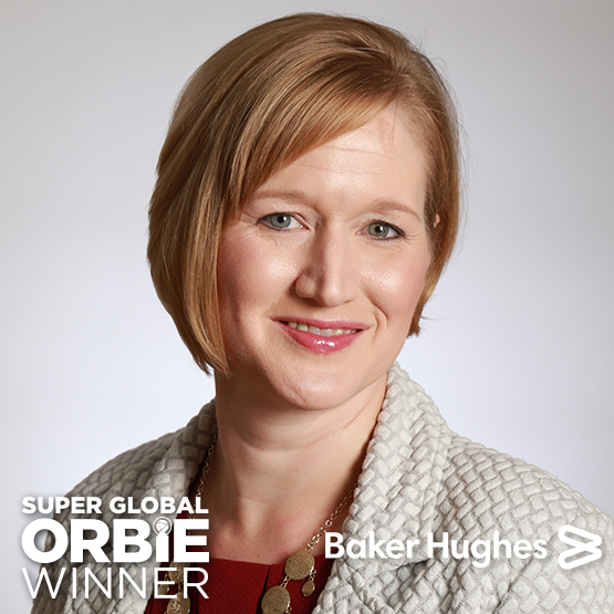 Super Global ORBIE Winner, Jennifer Hartsock of Baker Hughes