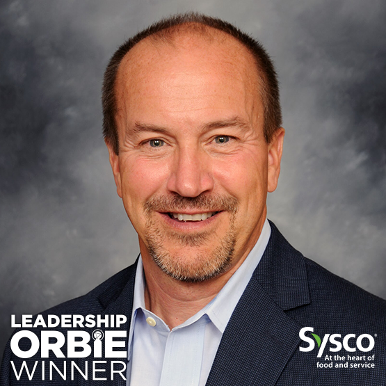 Leadership ORBIE Winner, Wayne Shurts of Sysco Corporation (fmr)