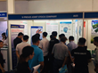 Crowded Joint Booth of V-Proud from Vietnam and Siborg at Nepcon Vietnam