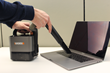 WORX 20V Power Share Portable Vacuum cleans computer keyboards and dusts motherboards when inserting memory.