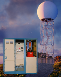 DTI Radar Transmitter Systems have a single controller that can drive one or two switches in a push-pull configuration; yielding fast fall time for a capacitive load.