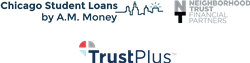 A.M. Money, Neighborhood Trust Financial Partners and TrustPlus logos