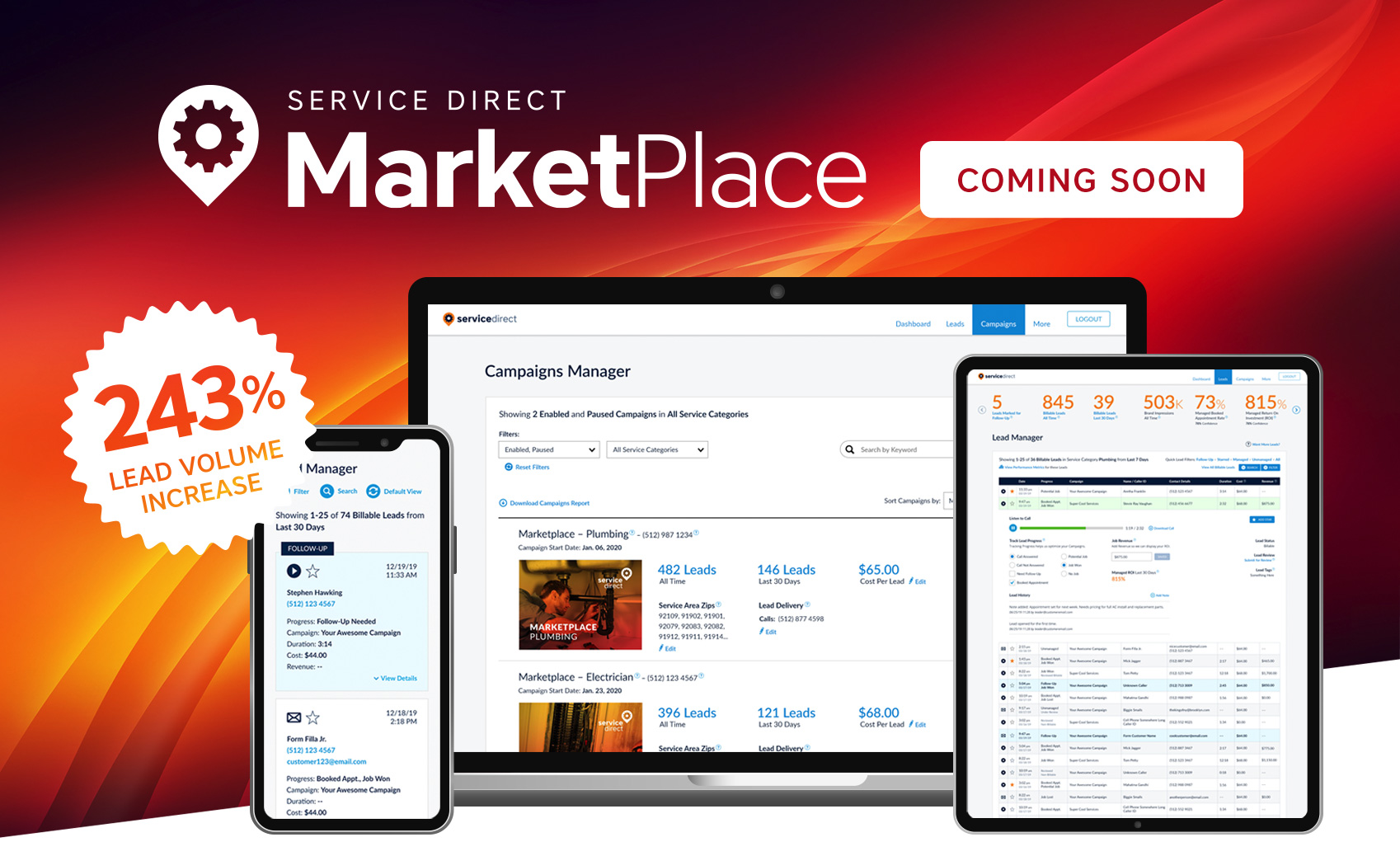Service Direct Marketplace Coming Soon