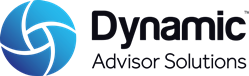 Dynamic Advisor Solutions blended blue logo