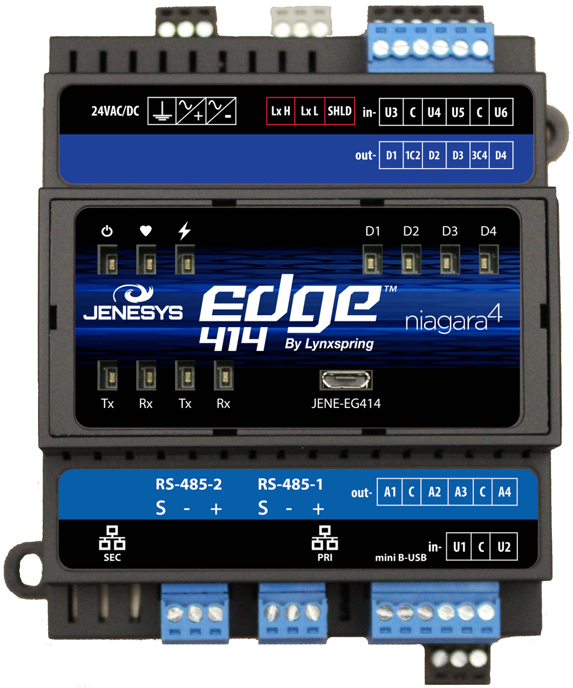 JENEsys® Edge™ 414 IP Programmable Equipment Controller