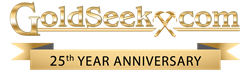 GoldSeek 25 Year Logo